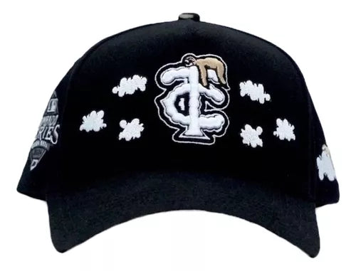 Gorra Boba Hats Ct Tumbado Series Nubes Negra Original