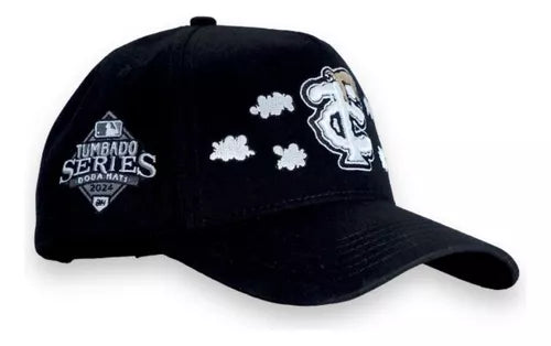 Gorra Boba Hats Ct Tumbado Series Nubes Negra Original