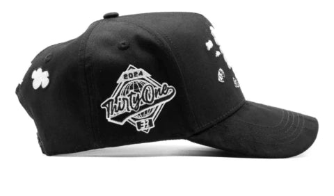 LA Money Clouds Black - 31 HATS