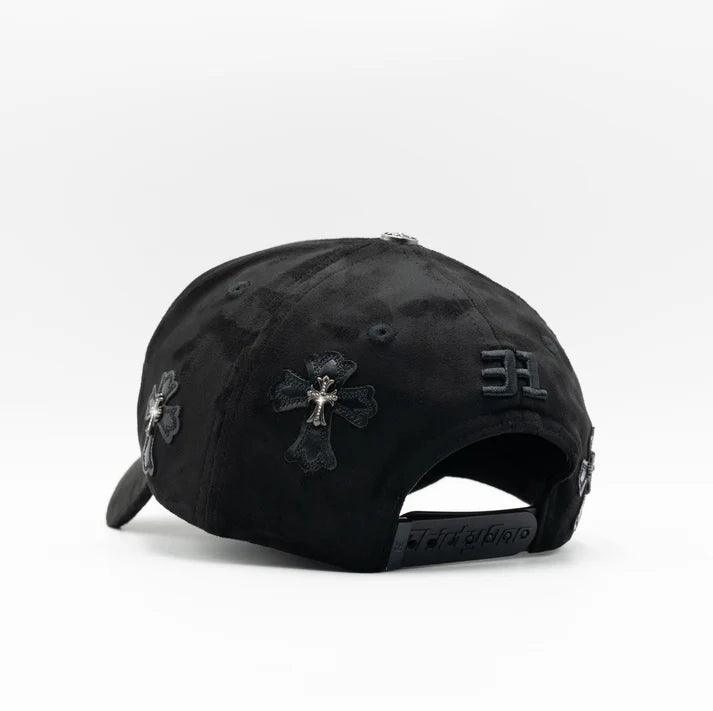 GORRA 31 HATS "LA CHROME BLACK IN BLACK SILVER"